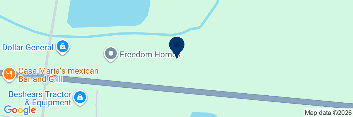 Map showing facility locations